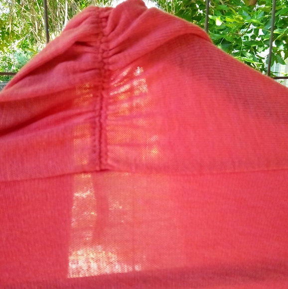 Poof brand Pink/Salmon Cardigan! - Picture 4 of 4